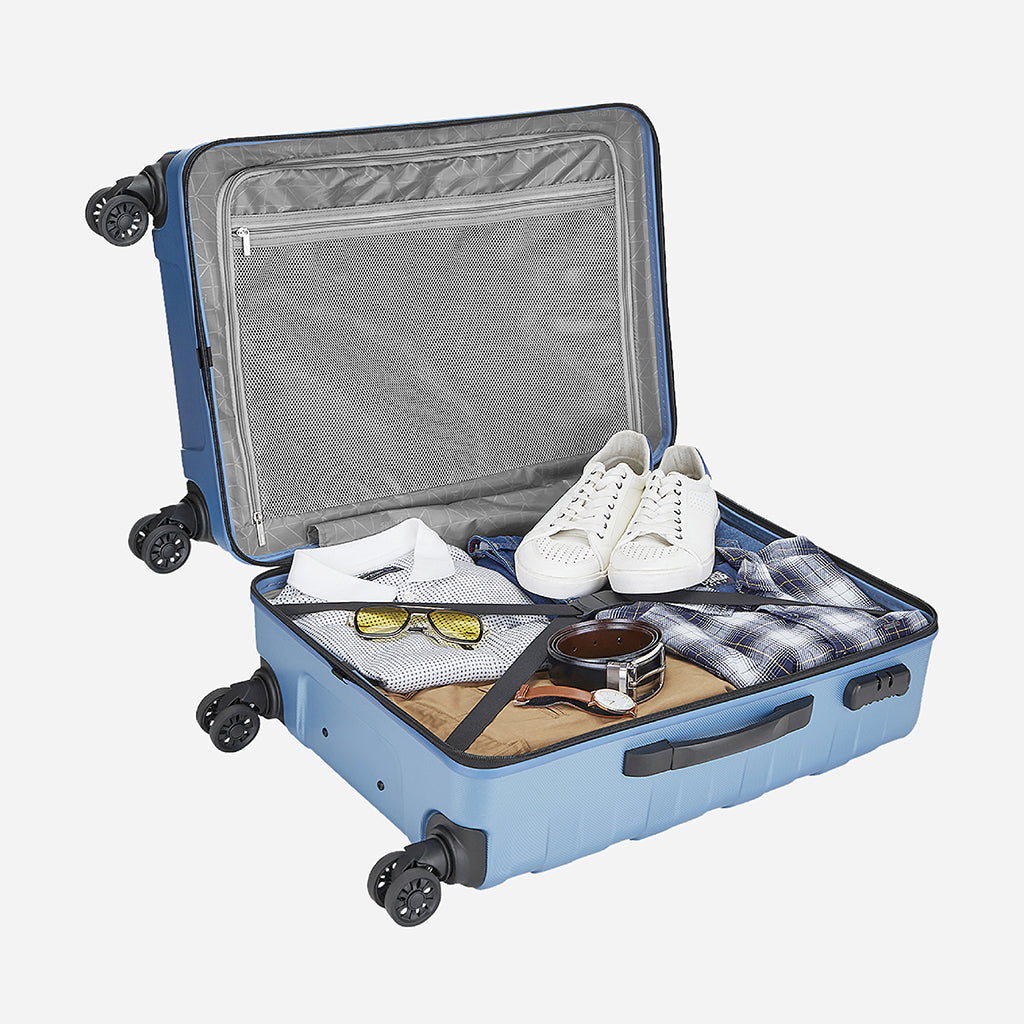 Safari Mint Hard Luggage Suitcase