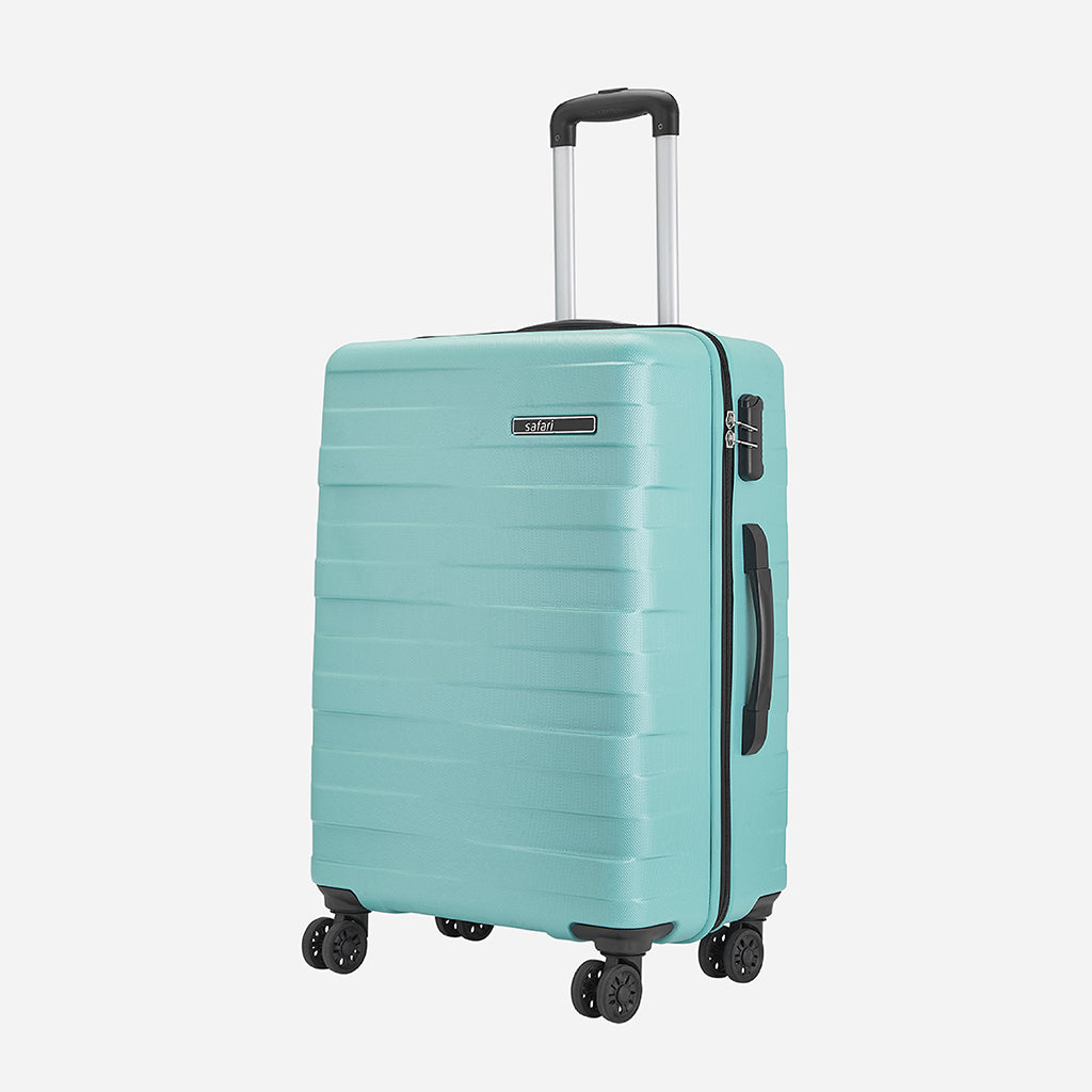 Safari Mint Hard Luggage Suitcase