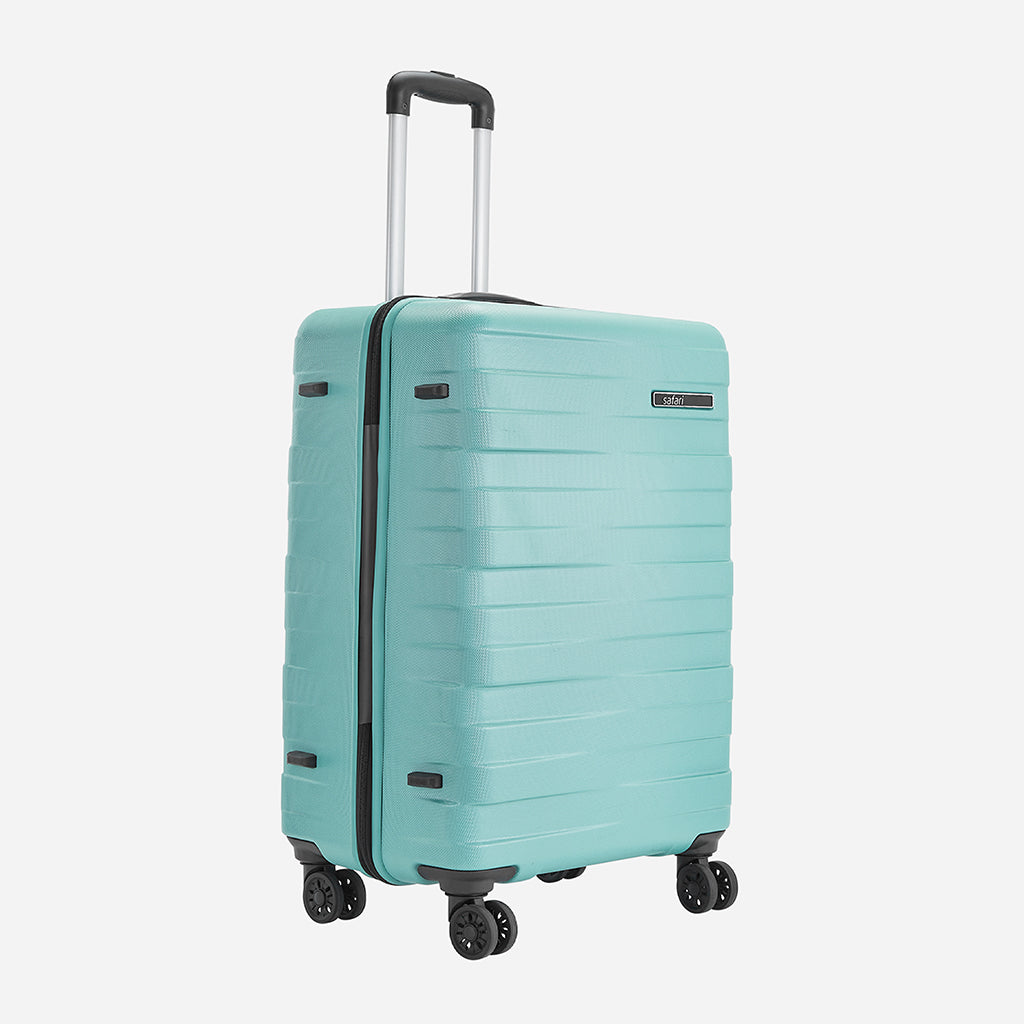 Safari Mint Hard Luggage Suitcase