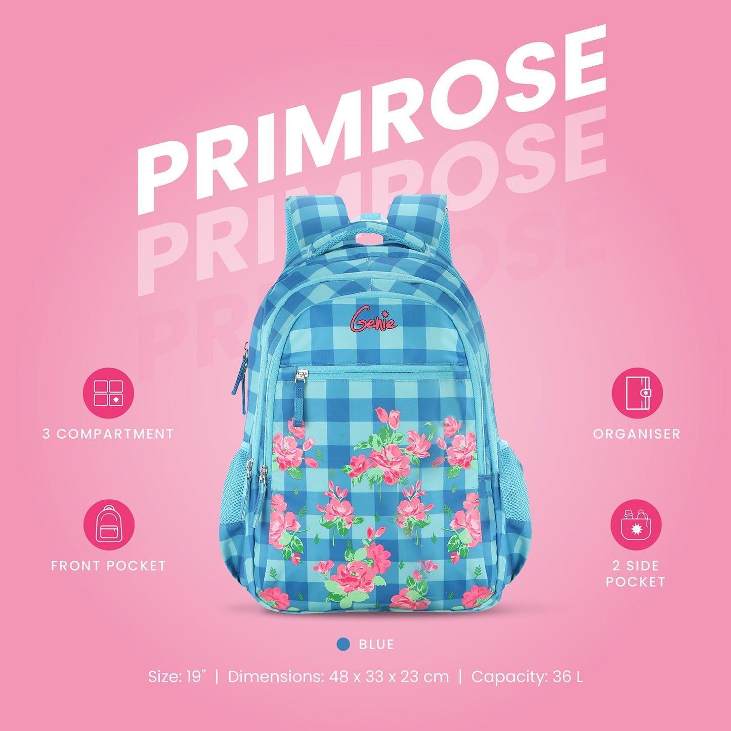 Genie Primrose 19 Inch Backpack