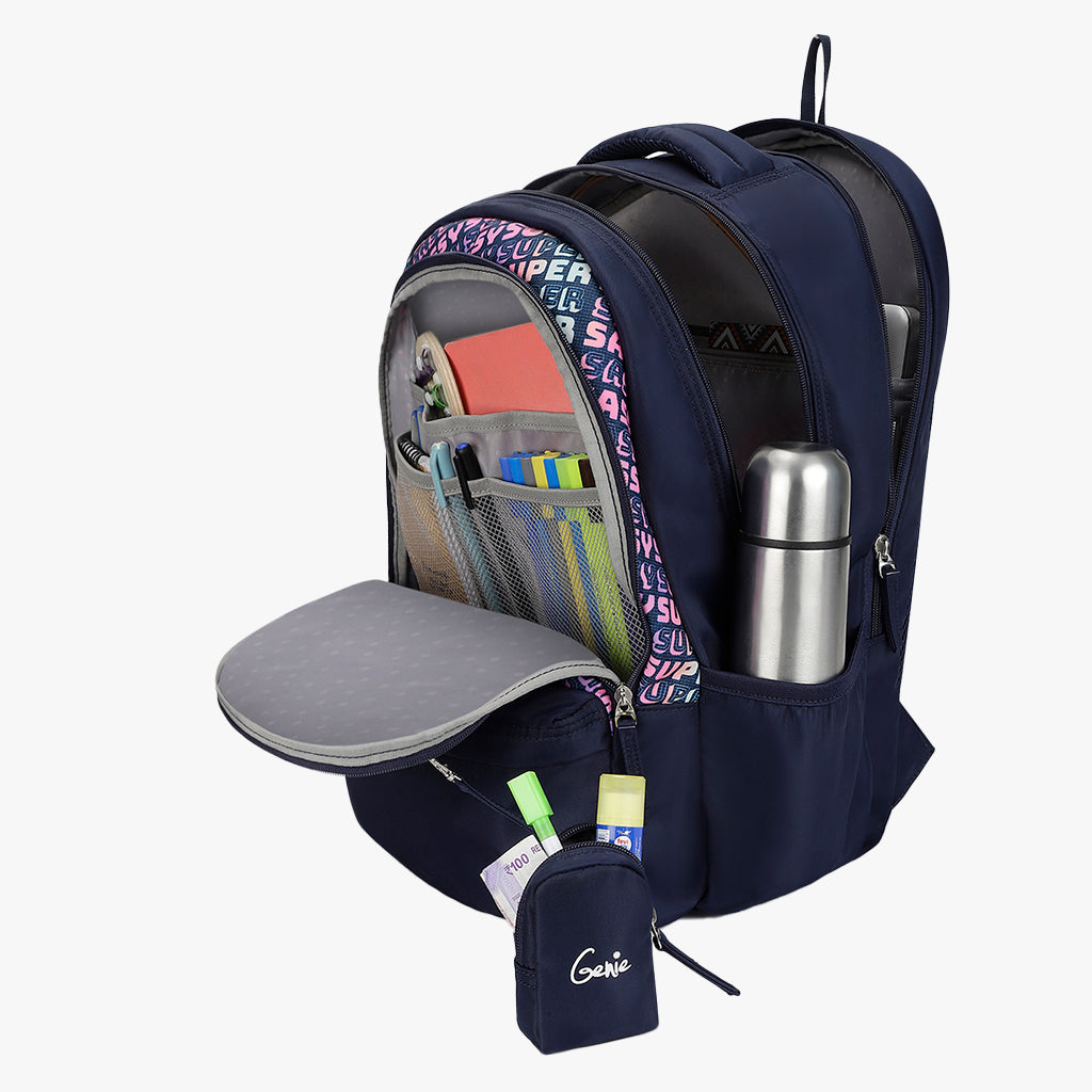 Genie Sass 19 Inch Maximum Volume Laptop Backpack With Rain Cover