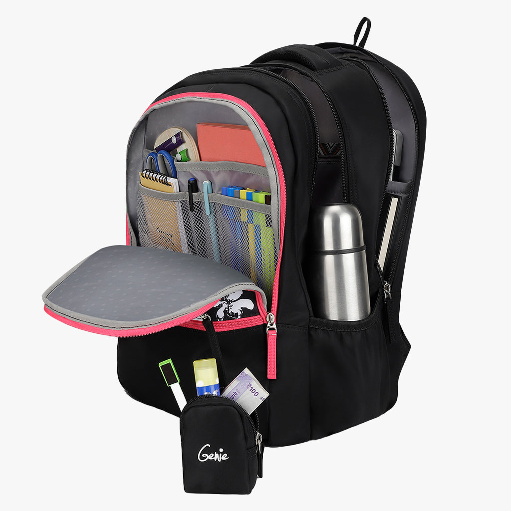 Genie Victoria 19 Inch Maximum Volume Laptop Backpack With Rain Cover