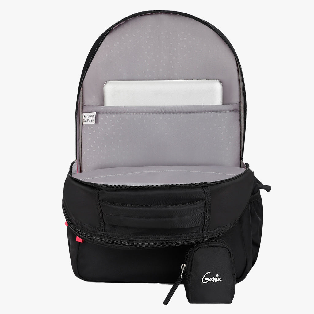 Genie Victoria 19 Inch Maximum Volume Laptop Backpack With Rain Cover