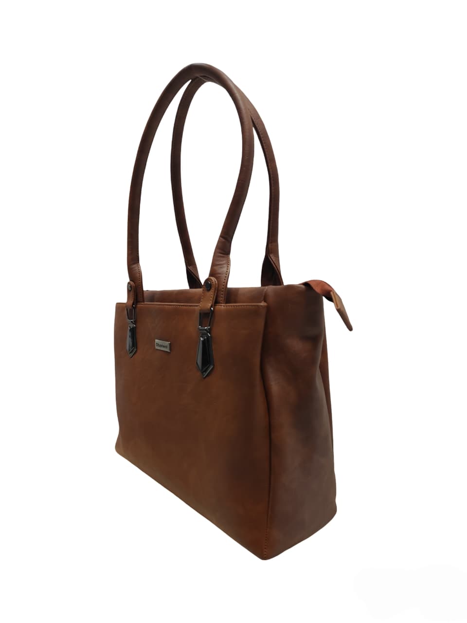 Dhariwal LAB-9916 Women’s Tote Handbag | 3 Main Compartments, 1 Side Zipper & Twin Handles | Premium PU Leather Bag
