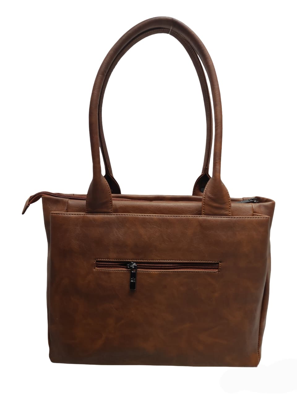 Dhariwal LAB-9916 Women’s Tote Handbag | 3 Main Compartments, 1 Side Zipper & Twin Handles | Premium PU Leather Bag