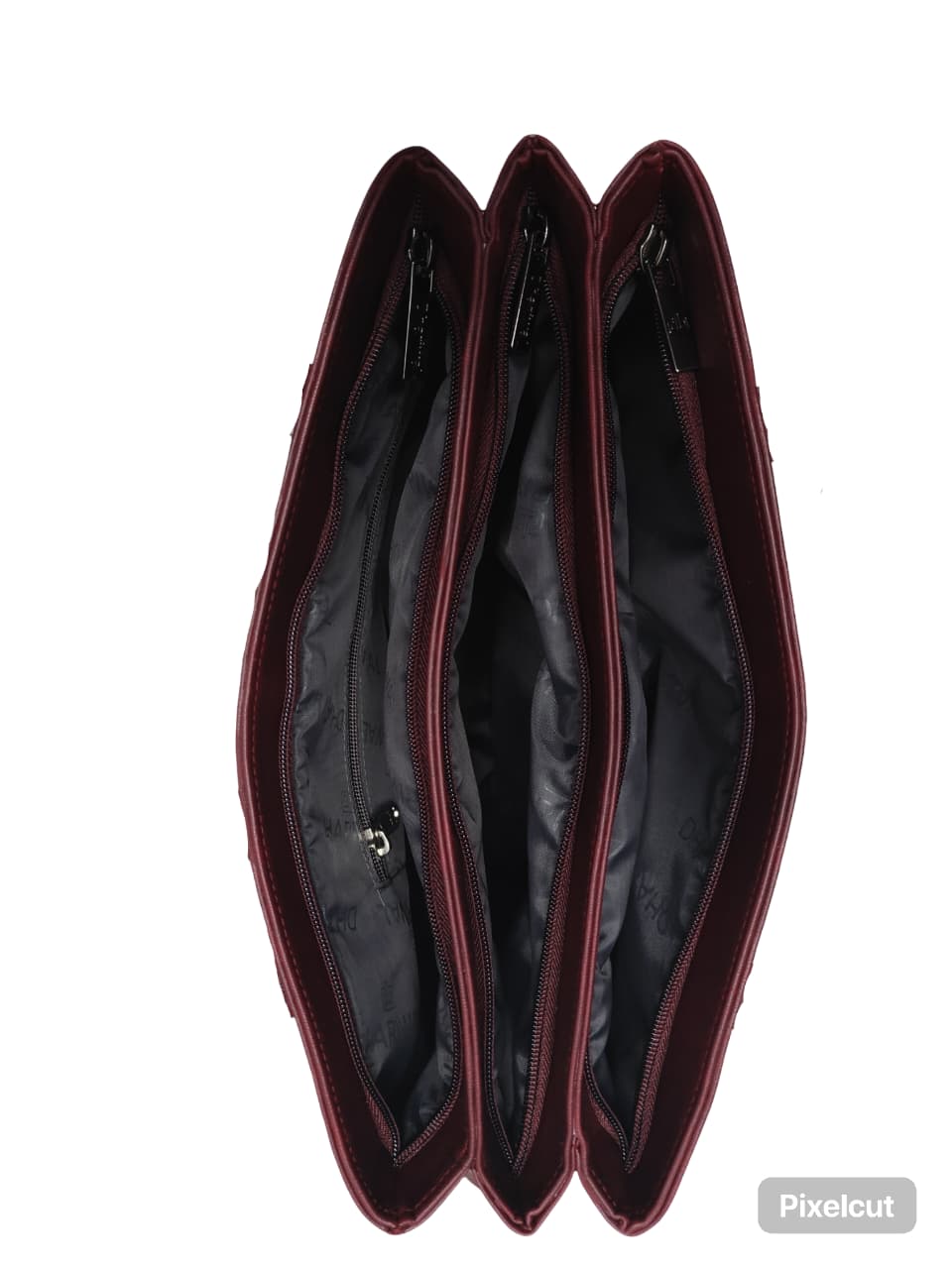 Dhariwal LAB-9915 Women’s Handbag | 3 Main Compartments, Side Zippers & Twin Handles | Premium PU Leather Bag