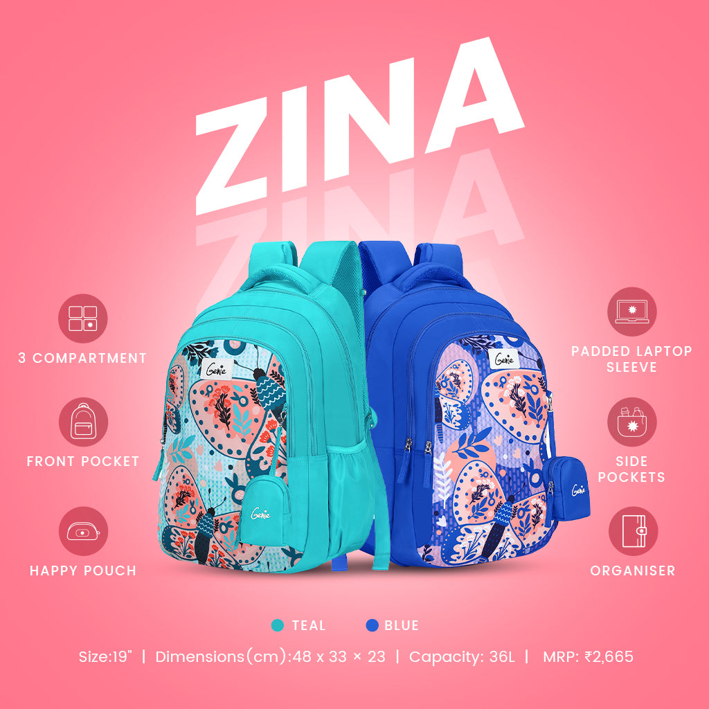Genie Zina 19 Inch Backpack