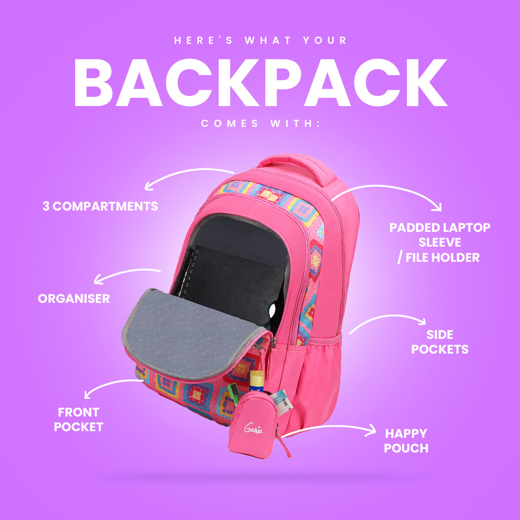 Genie Paige 19 Inch Backpack