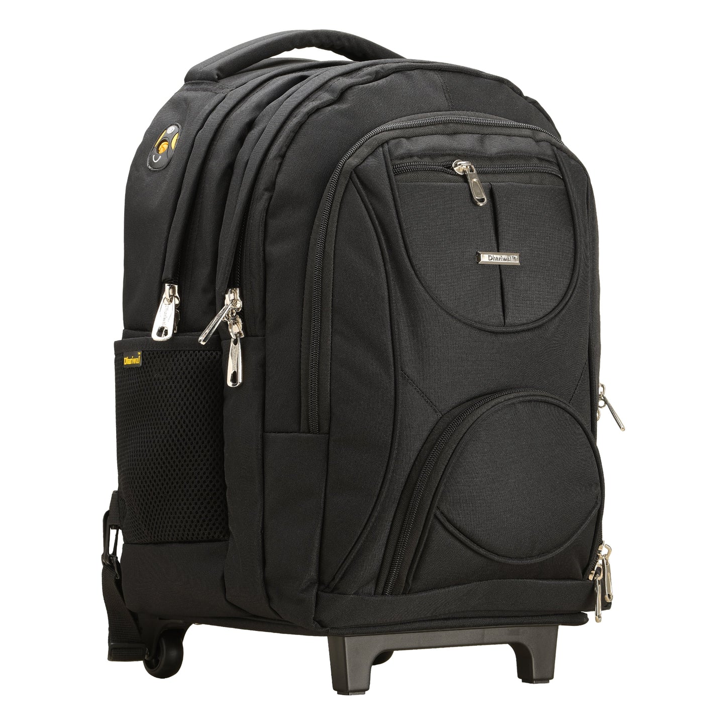 Dhariwal 18" Running Staff Rolling Trolley Backpack & Luggage Bag 44L TLB-1701 BackPack Dhariwal Black 