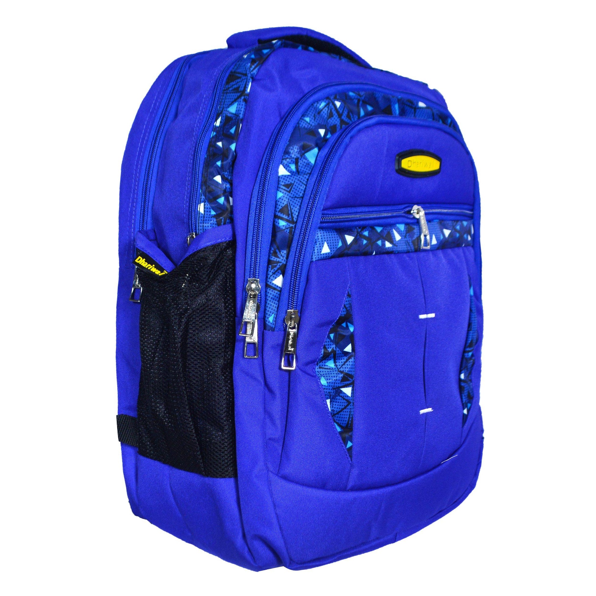 Dhariwal Dual Compartment Backpack with Rain Cover 37L BP-229 School Bags Mohanlal Jain (Dhariwal Bags)