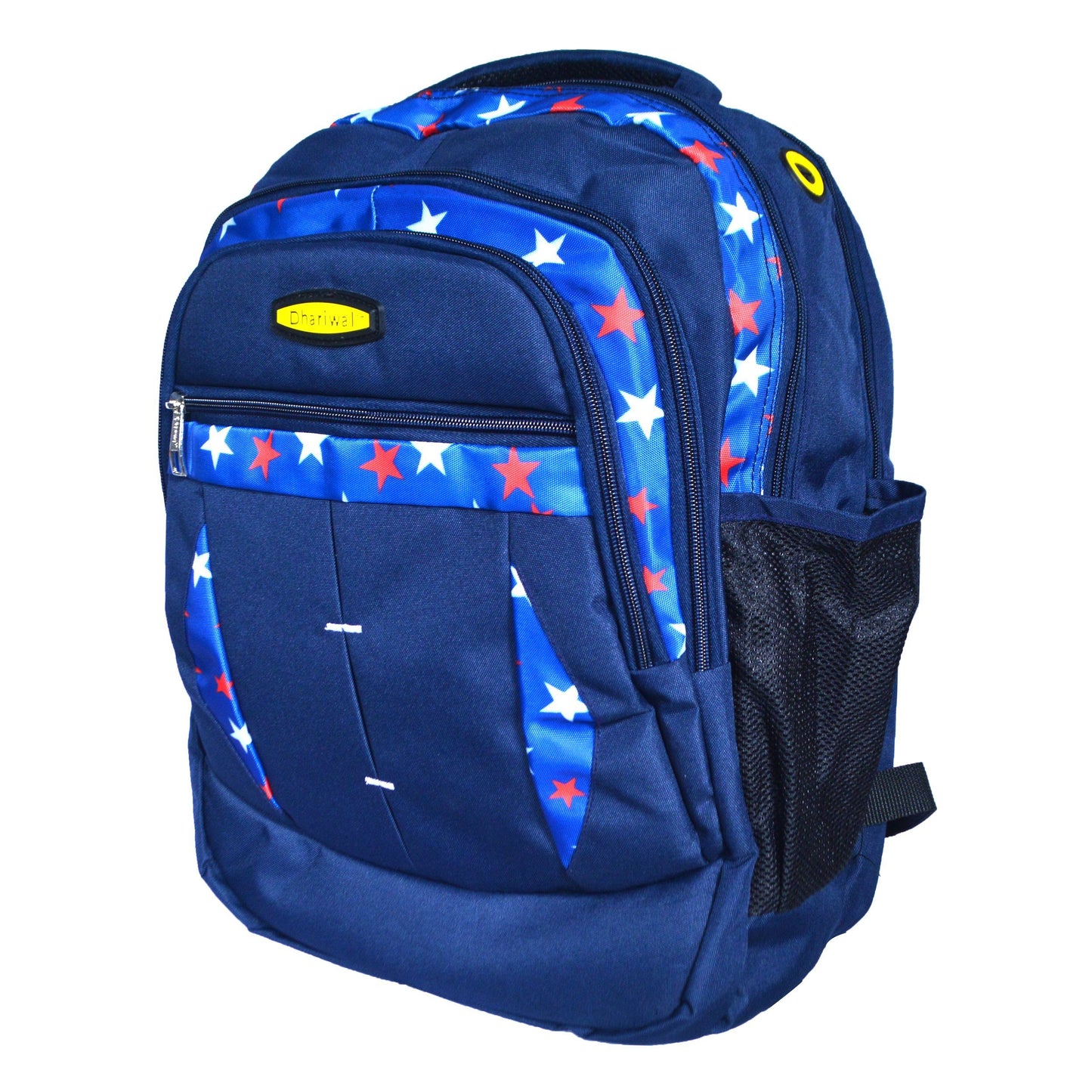 Dhariwal Dual Compartment Backpack with Rain Cover 37L BP-229 School Bags Mohanlal Jain (Dhariwal Bags)
