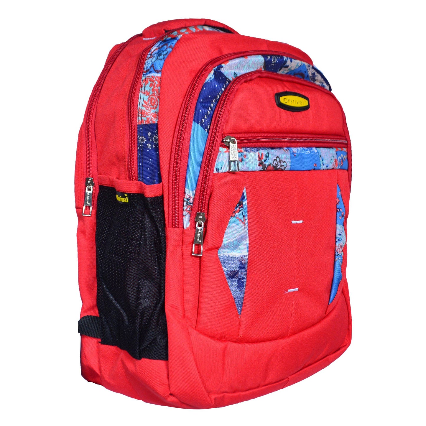Dhariwal Dual Compartment Backpack with Rain Cover 37L BP-229 School Bags Mohanlal Jain (Dhariwal Bags)