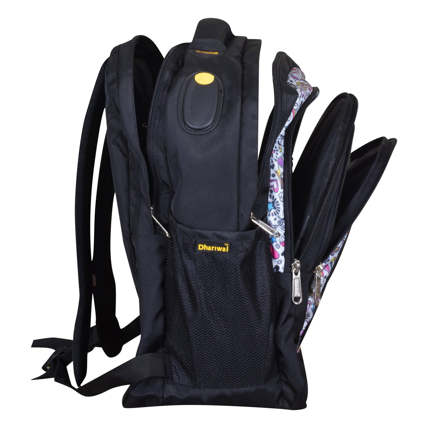 Dhariwal Dual Compartment Backpack with Rain Cover 41L BP-227 School Bags Mohanlal Jain (Dhariwal Bags)