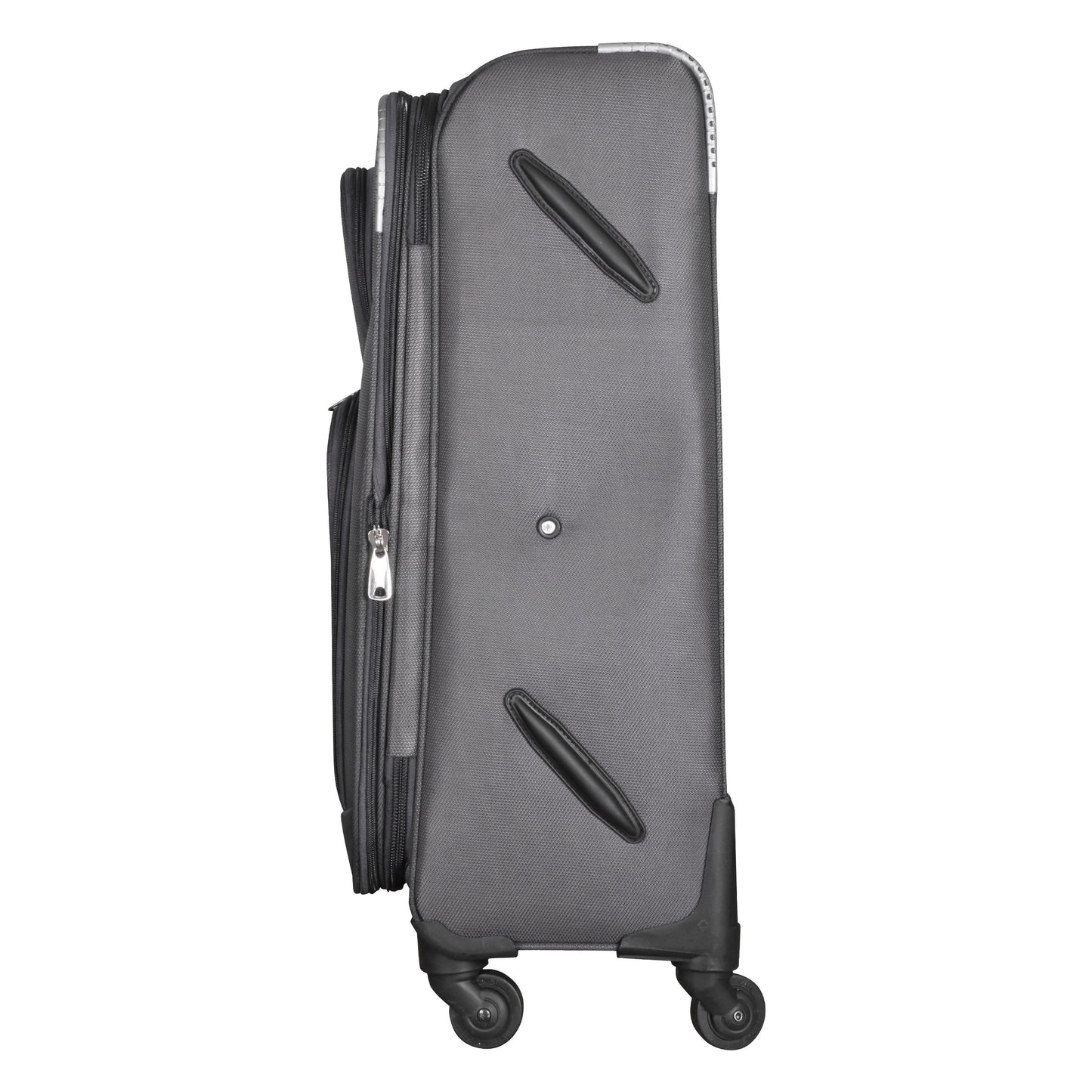 Dhariwal Expandable 4W Soft Sided Check-in Trolley Suitcase 24 inch/70 cms 86L SC-808 Suitcases Mohanlal Jain (Dhariwal Bags)