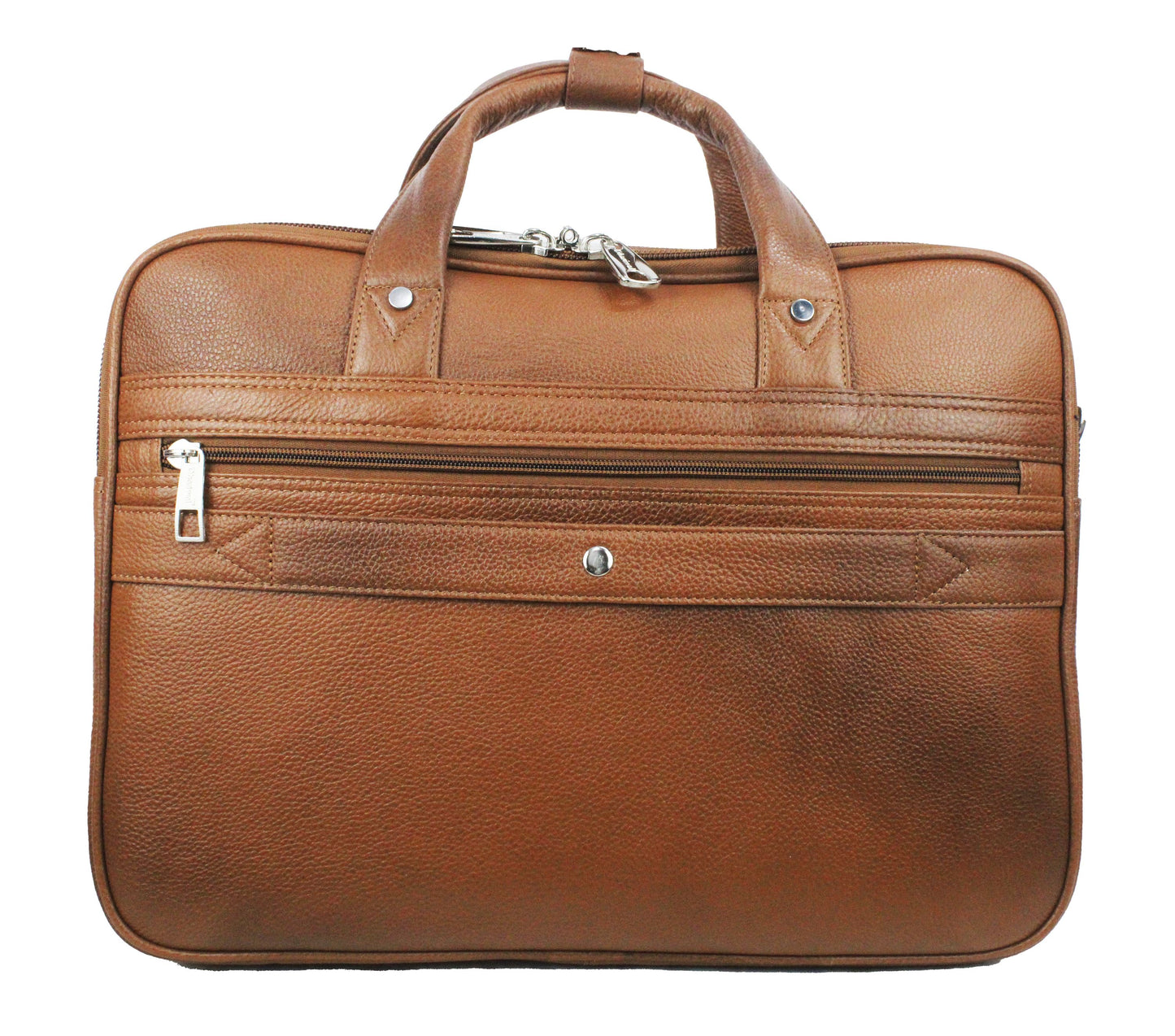 Dhariwal Genuine Leather Laptop Bag File Messenger Bag with Strap upto 17 Inch | Laptop Bag for Men EB-616 Executive Bags Dhariwal Bags