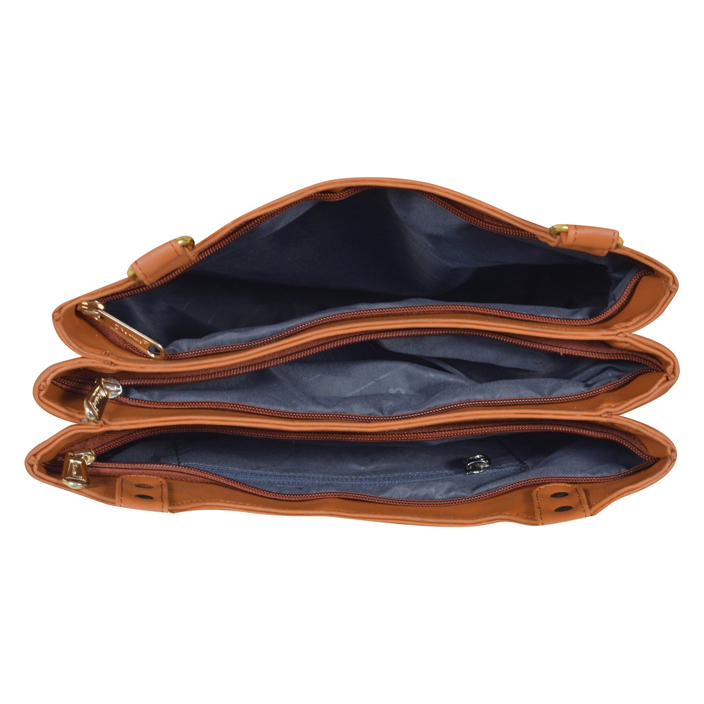 Dhariwal Multi Compartment Twin Handle Ladies Handbag LAD-9903 Apparel & Accessories Mohanlal Jain (Dhariwal Bags)