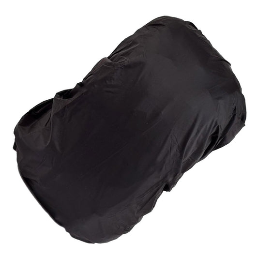 Dhariwal PU Water & Dustproof Cover for Backpack 40L-50L with Internal Push Clip Raincover Mohanlal Jain (Dhariwal Bags) Black