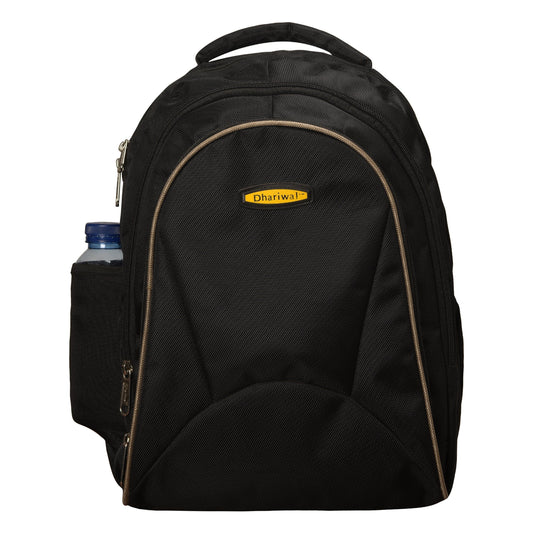 Dhariwal Water Resistant Dual Compartment Laptop Backpack 25L BP-211 BackPack Dhariwal Black