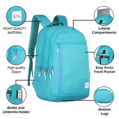 Wildcraft Wiki 45L Laptop Backpack College | School | Travel Bag Durable Men & Women