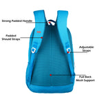 Wildcraft Wiki Shades 4 Laptop Backpack 41 Lit College | School | Travel Bag Durable Men & Women