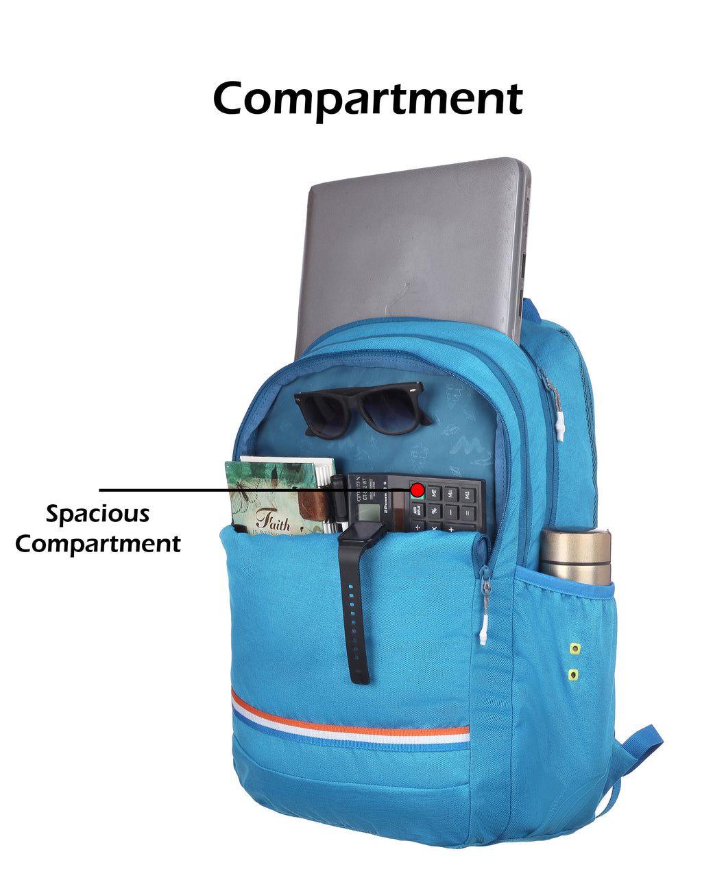Wildcraft Polyester Shades 3 Laptop Backpack for Travel Gym & Office  for Men & Women-41 L