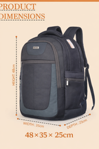 Dhariwal 42L BP-256 Laptop & File Compartment Backpack Travel/School/College/Office Work & Daily Use Bag For Men & Women