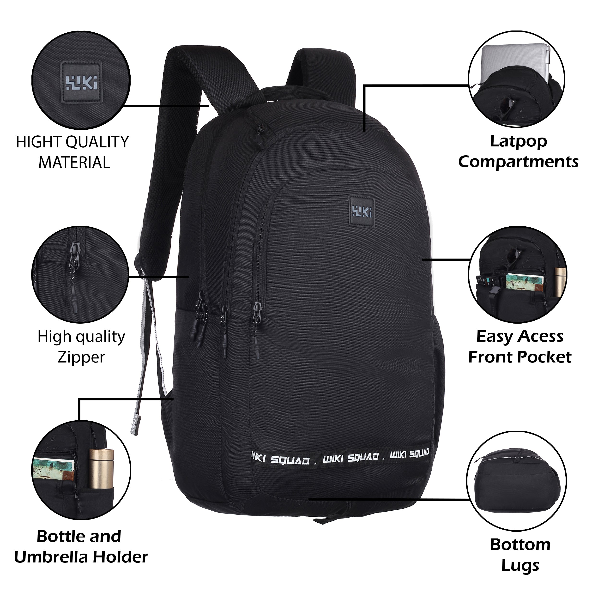 Wildcraft Wiki Shades 2.0 Laptop Backpack  College | School | Office & Travel Bag Men And Women-30 L