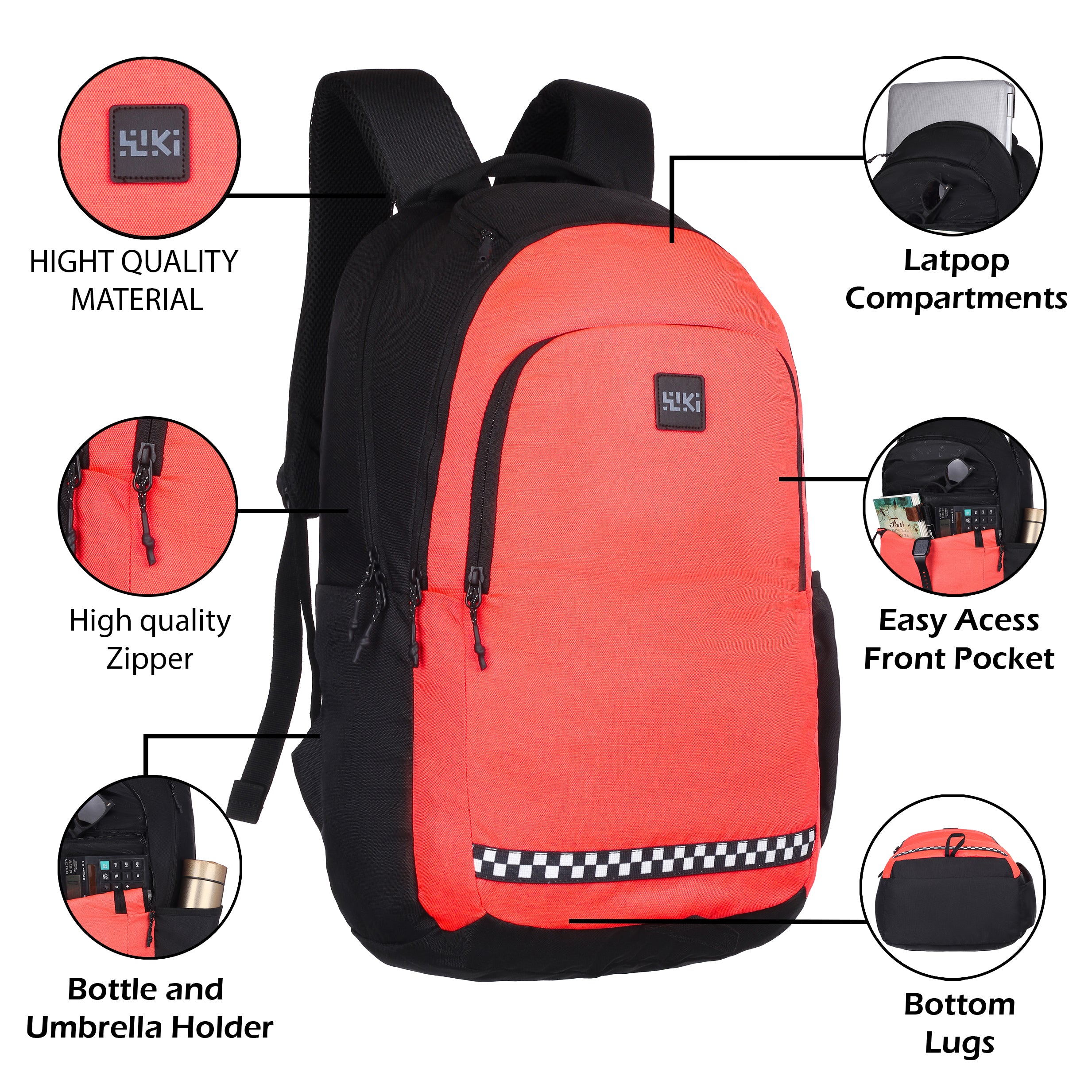 Wildcraft Wiki Shades 2.0 Laptop Backpack  College | School | Office & Travel Bag Men And Women-30 L
