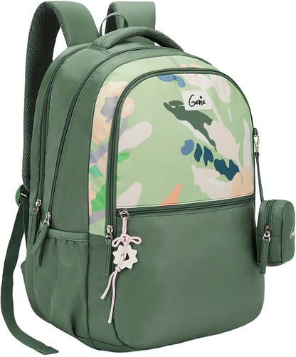Genie Sketch Laptop Backpack For Girls|19 Inch-40 Litres