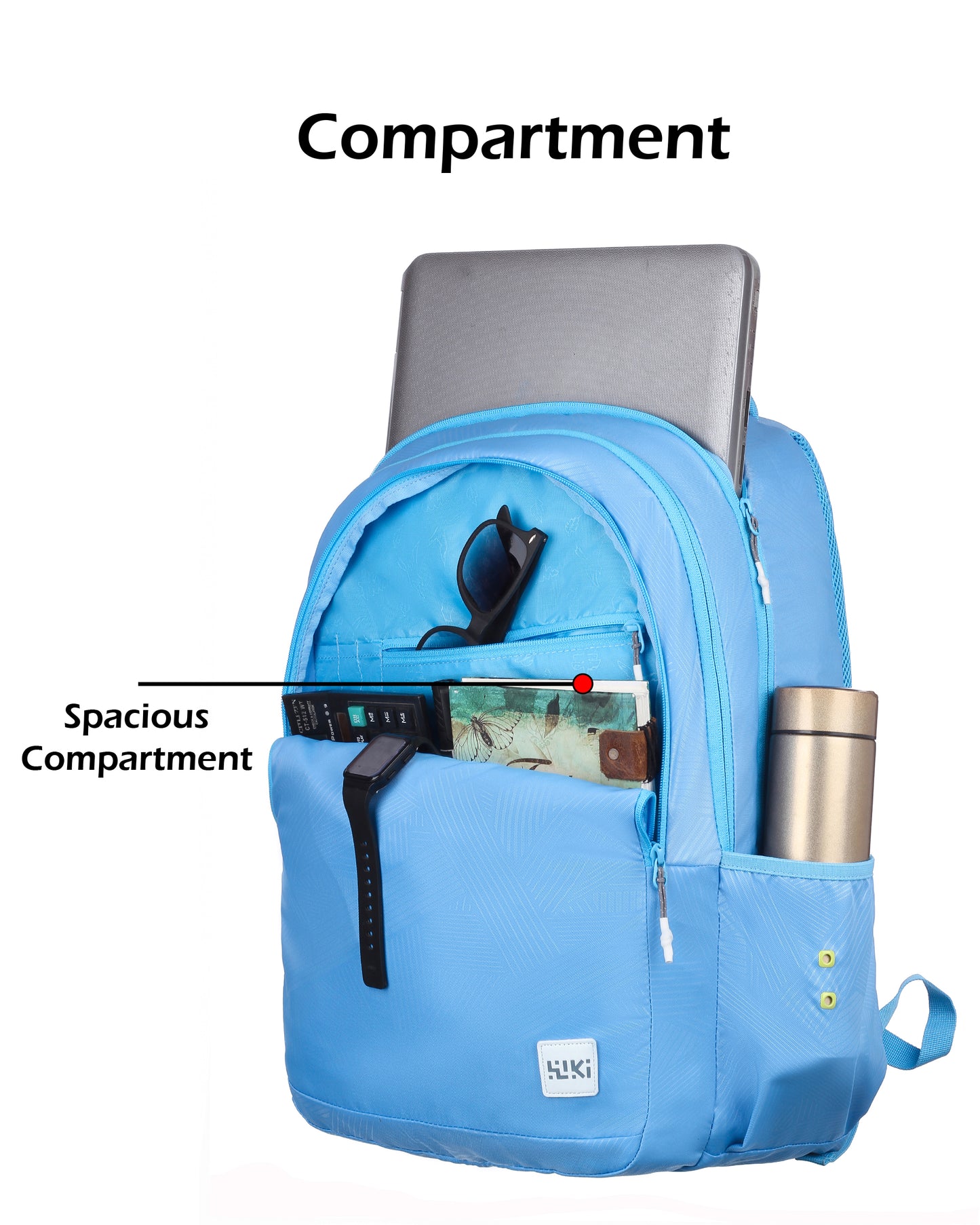 Wildcraft Wiki 45L Laptop Backpack College | School | Office & Travel Bag For Men And Women