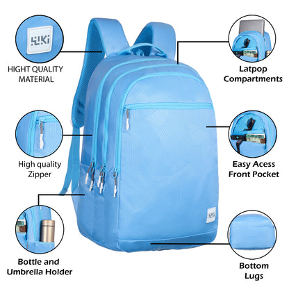 Wildcraft Wiki 45L Laptop Backpack College | School | Office & Travel Bag For Men And Women