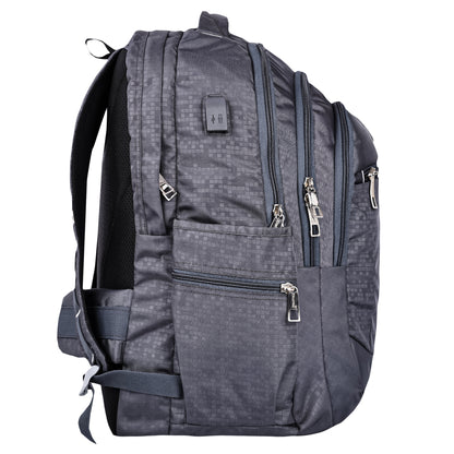 Dhariwal Unisex Laptop Backpack with USB Charging Port & Raincover- BP-108 49L