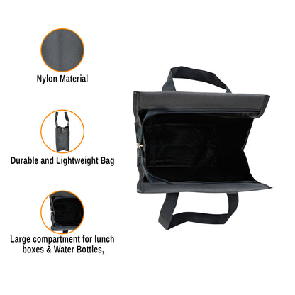 थैली नंबर 5 टिफिन बैग 15in x 11in x 6in TB-404 - रेलवे रनिंग स्टाफ - बड़ा 