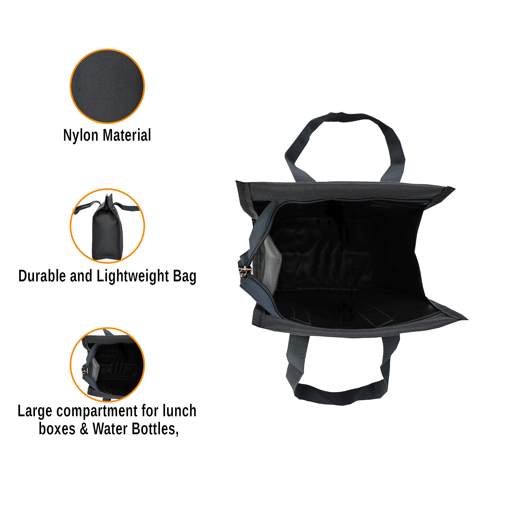 Thaili No.3 Tiffin Bag 13in x 9in x 6in TB-402 -  Small