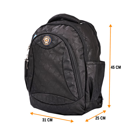 Dhariwal 27L BP-208 Unisex Backpack| Strong & Lightweight | Laptop compartment