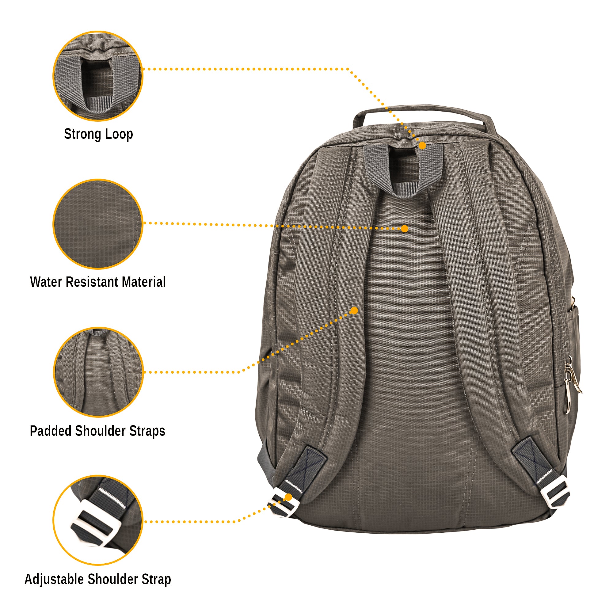 Dhariwal 39L Travel/School/College/Office/Running Staff Bag For Men & Women BP-209