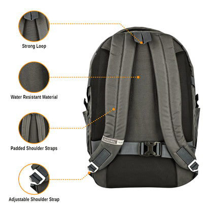 Dhariwal यूनीसेक्स लैपटॉप बैकपैक आउटिंग/हाइकिंग/ट्रेकिंग/वीकेंडर 53L LB-102 के लिए