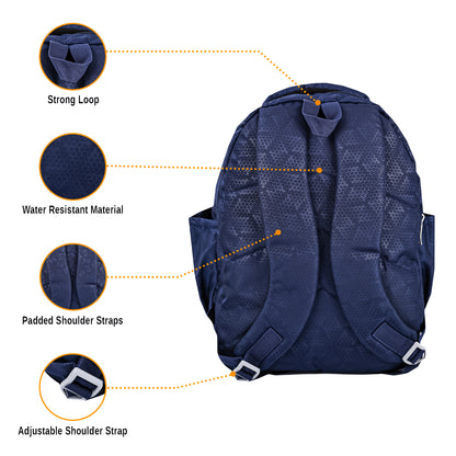 Dhariwal 27L BP-208 Unisex Backpack| Strong & Lightweight | Laptop compartment