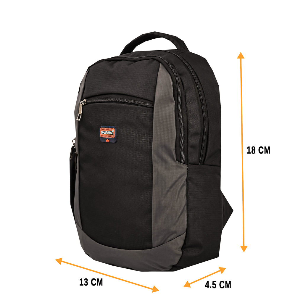 Dhariwal 18L LB-109  Unisex Laptop Backpack | Strong & Lightweight | Water-Resistant