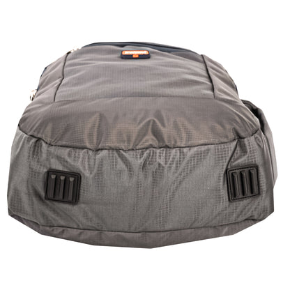 Dhariwal Unisex Dual Compartment Laptop Backpack With Back Air Flow Cushion 18L LB-109