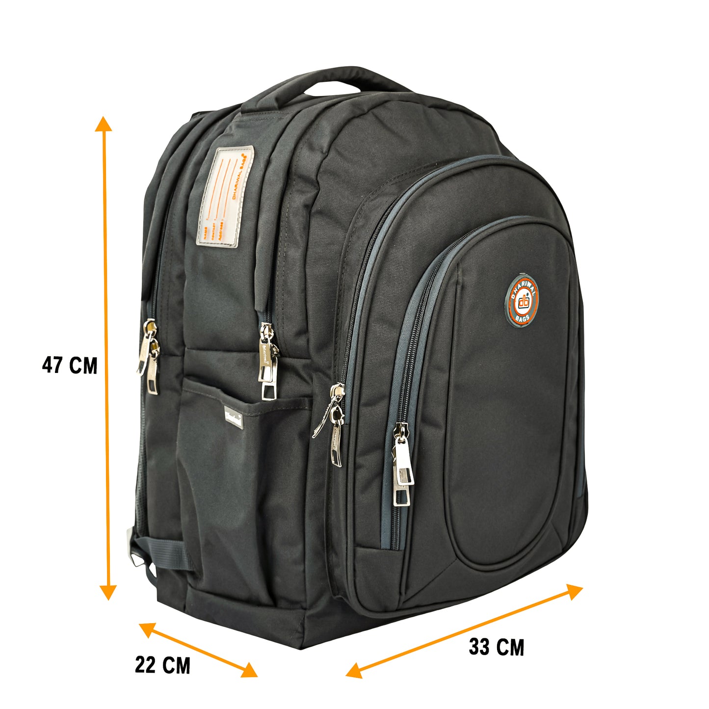 Dhariwal Backpack for Men & Women | Office, Travel, School, College bag| 34L BP -201