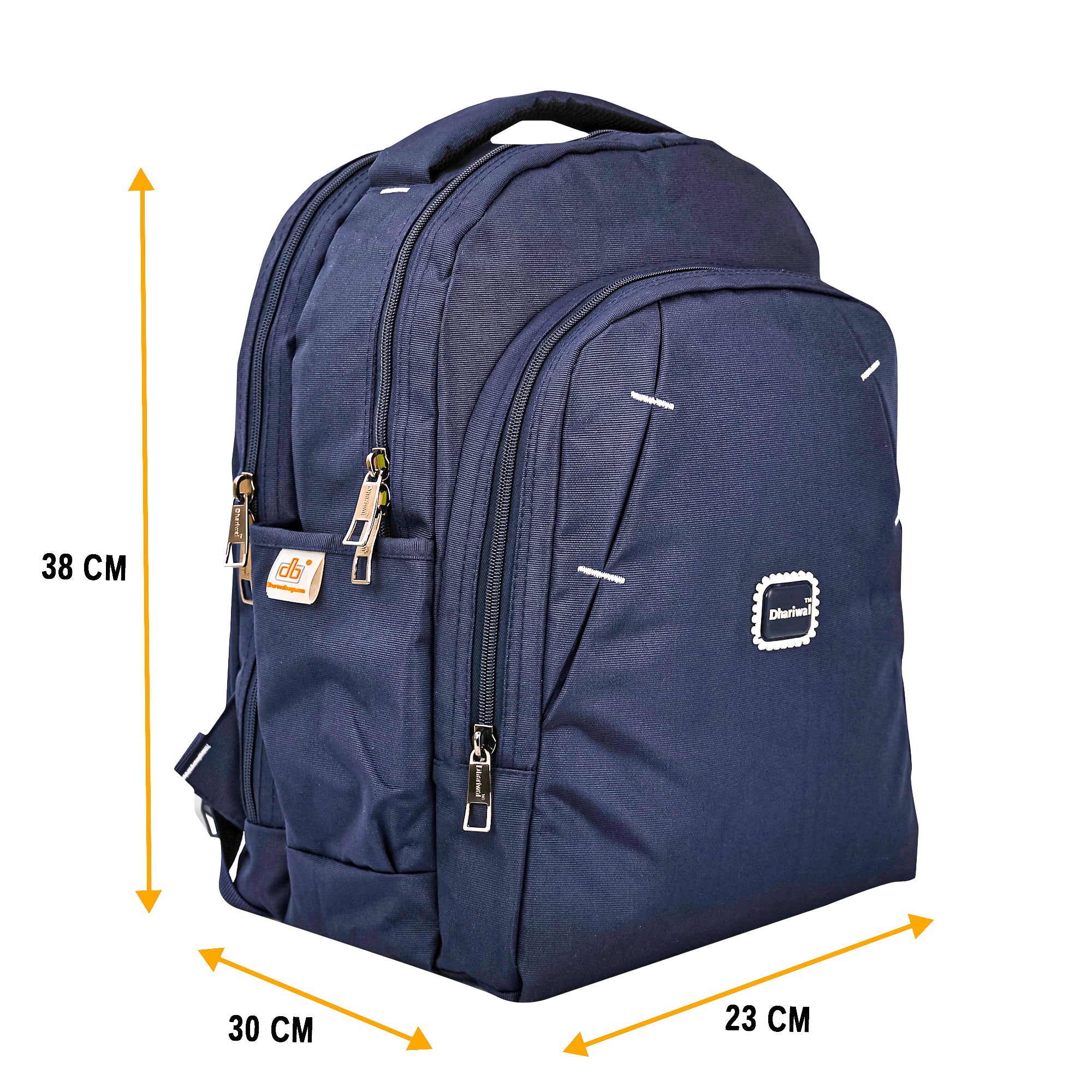 Dhariwal 27L BP-210 Unisex Backpack |  Strong & Lightweight | Water-Resistant