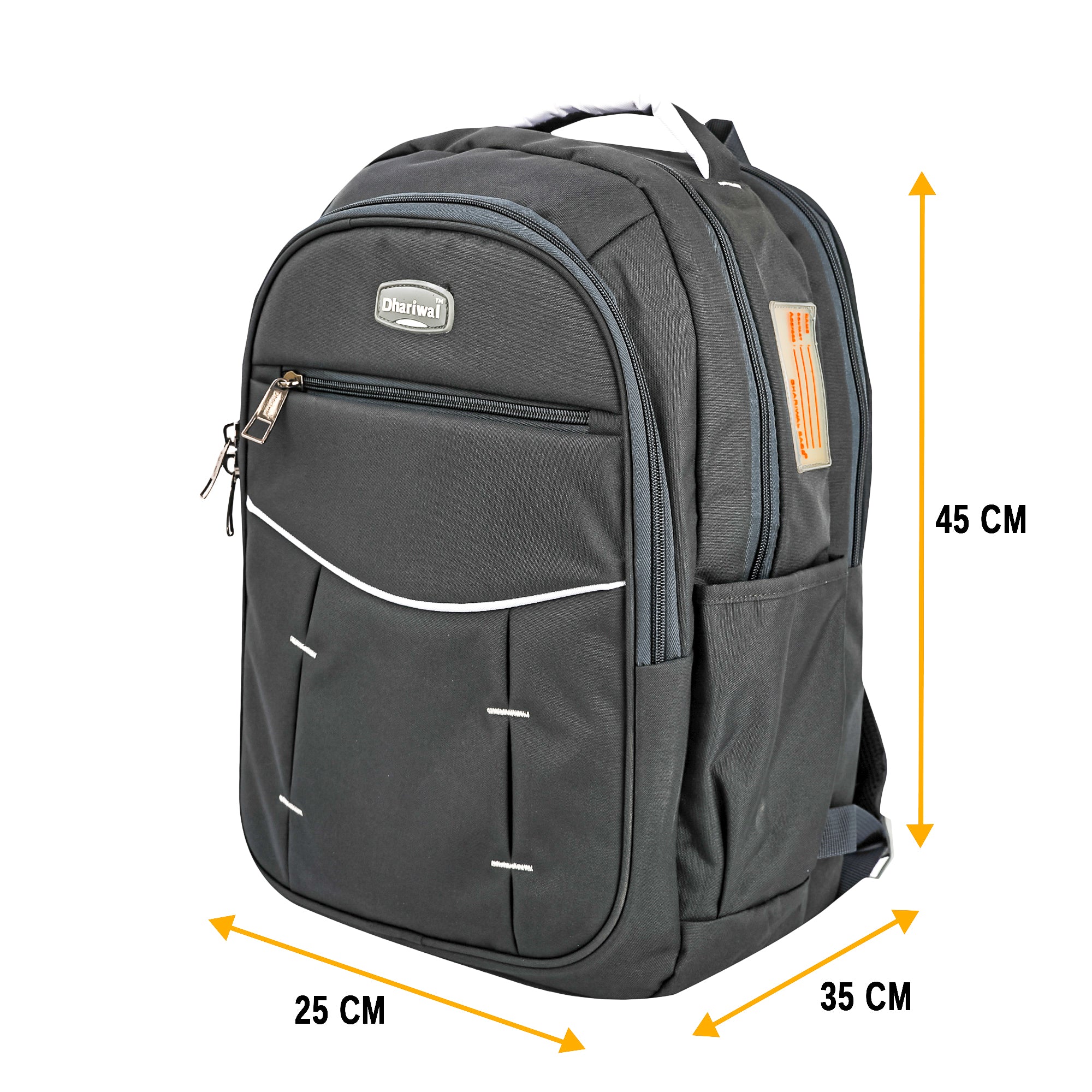 Dhariwal 33L Water Resistant Dual Compartment Backpack BP-219 – Dhariwal  Bags