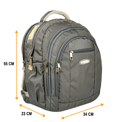 Dhariwal 40L LB-103  Unisex Backpack With Rain Cover & Laptop compartment |Strong & Lightweight