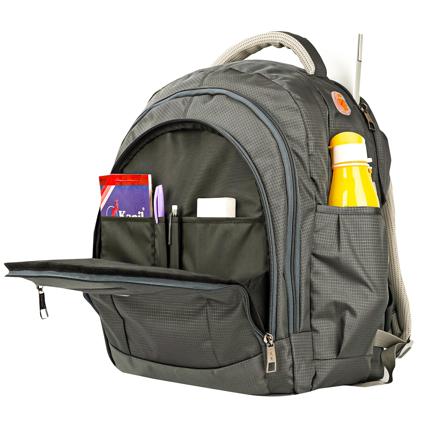 Dhariwal 40L LB-103  Unisex Backpack With Rain Cover & Laptop compartment |Strong & Lightweight