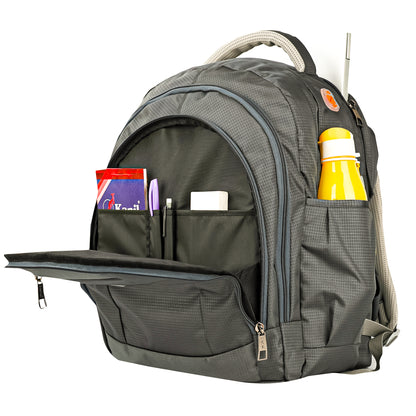 Dhariwal 40L LB-103  Unisex Backpack With Rain Cover & Laptop compartment |Strong & Lightweight