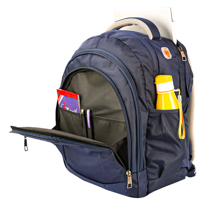 Dhariwal 40L LB-103  Unisex Backpack With Rain Cover & Laptop compartment |Strong & Lightweight