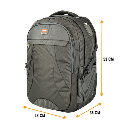Dhariwal यूनीसेक्स लैपटॉप बैकपैक आउटिंग/हाइकिंग/ट्रेकिंग/वीकेंडर 53L LB-102 के लिए
