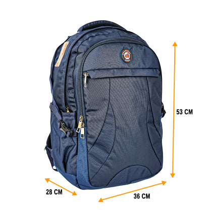 Dhariwal यूनीसेक्स लैपटॉप बैकपैक आउटिंग/हाइकिंग/ट्रेकिंग/वीकेंडर 53L LB-102 के लिए