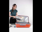 Uppercase Topo Cabin n Check-in TSA Lock Hard Trolley Orange n White